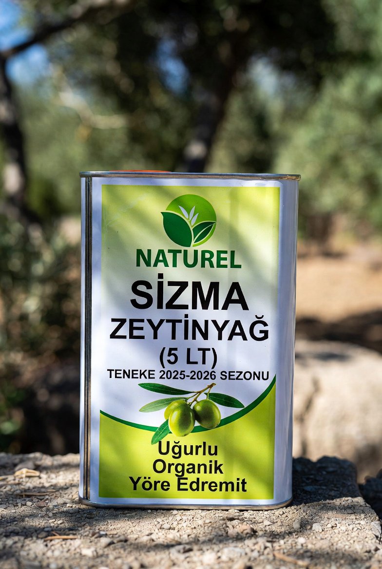 NATUREL SIZMA ZEYTİNYAĞ (5 LT) TENEKE 2025-2026 SEZONU - Görsel 2