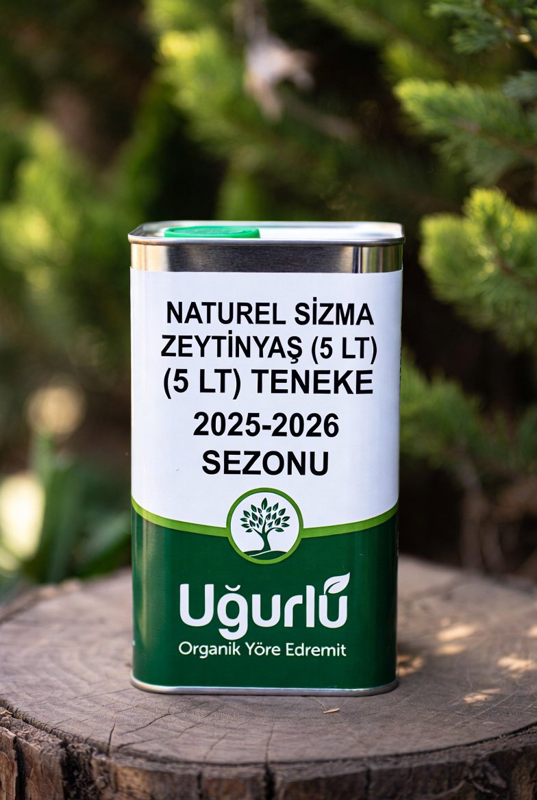 NATUREL SIZMA ZEYTİNYAĞ (5 LT) TENEKE 2025-2026 SEZONU