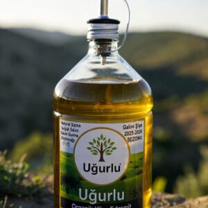 Naturel Sızma Soğuk Sıkım Gurme Zeytinyağı (1 LT) Galon Şişe 2025-2026 SEZONU