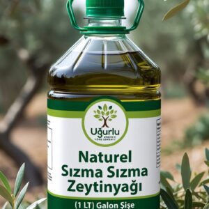 Naturel Sızma Zeytinyağı (1 LT) Galon Şişe 2025-2026 SEZONU