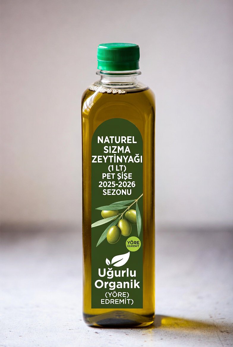 Naturel Sızma Zeytinyağı (1 LT) Pet Şişe 2025-2026 SEZONU