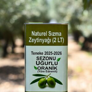Naturel Sızma Zeytinyağı (2 LT) Teneke 2025-2026 SEZONU