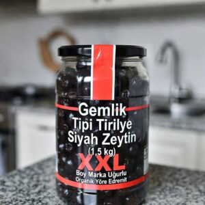 GEMLİK TİPİ TİRİLYE ZEYTİN (1,5 KG) XXL