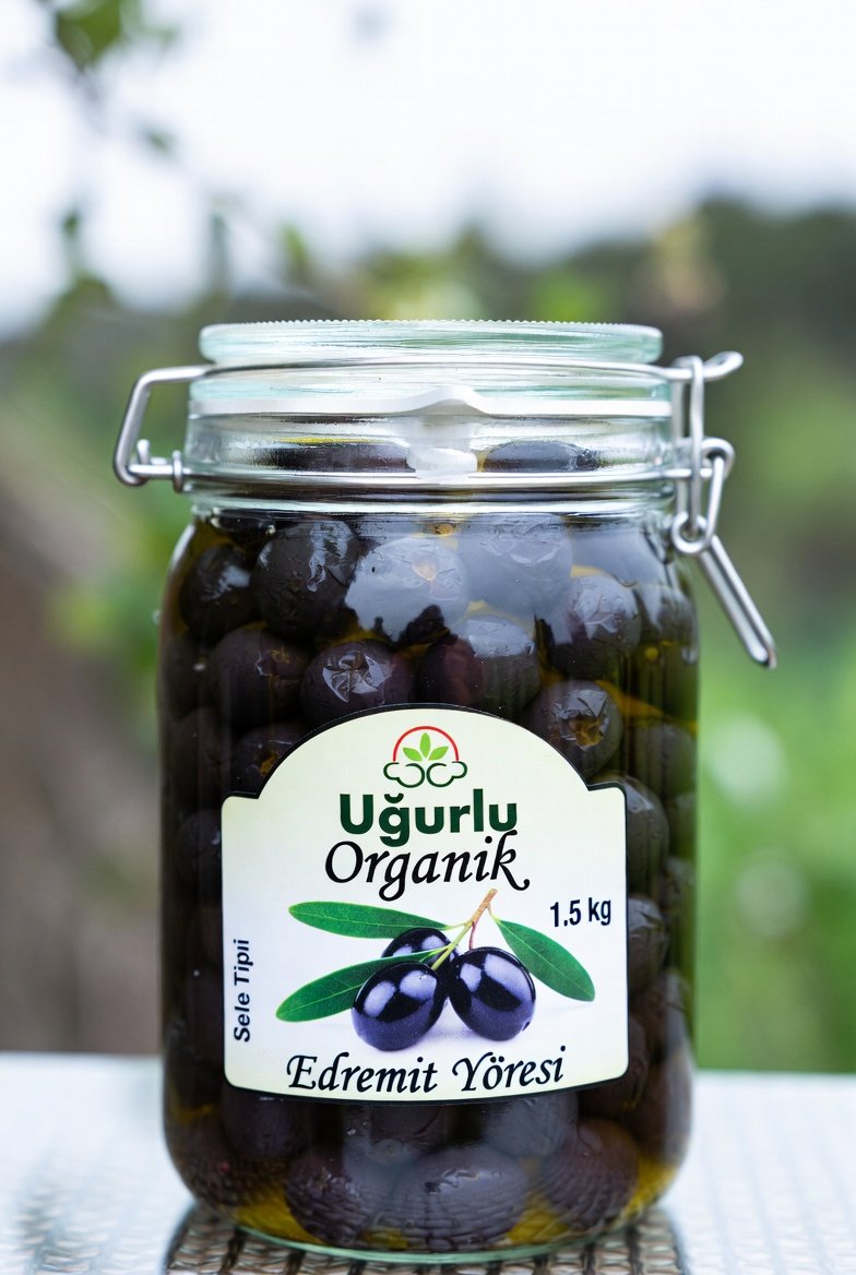 İRİ SELE SİYAH ZEYTİN (1,5 KG) - Görsel 2