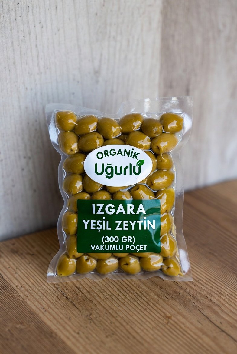IZGARA YEŞİL ZEYTİN (300 GR) VAKUMLU POŞET