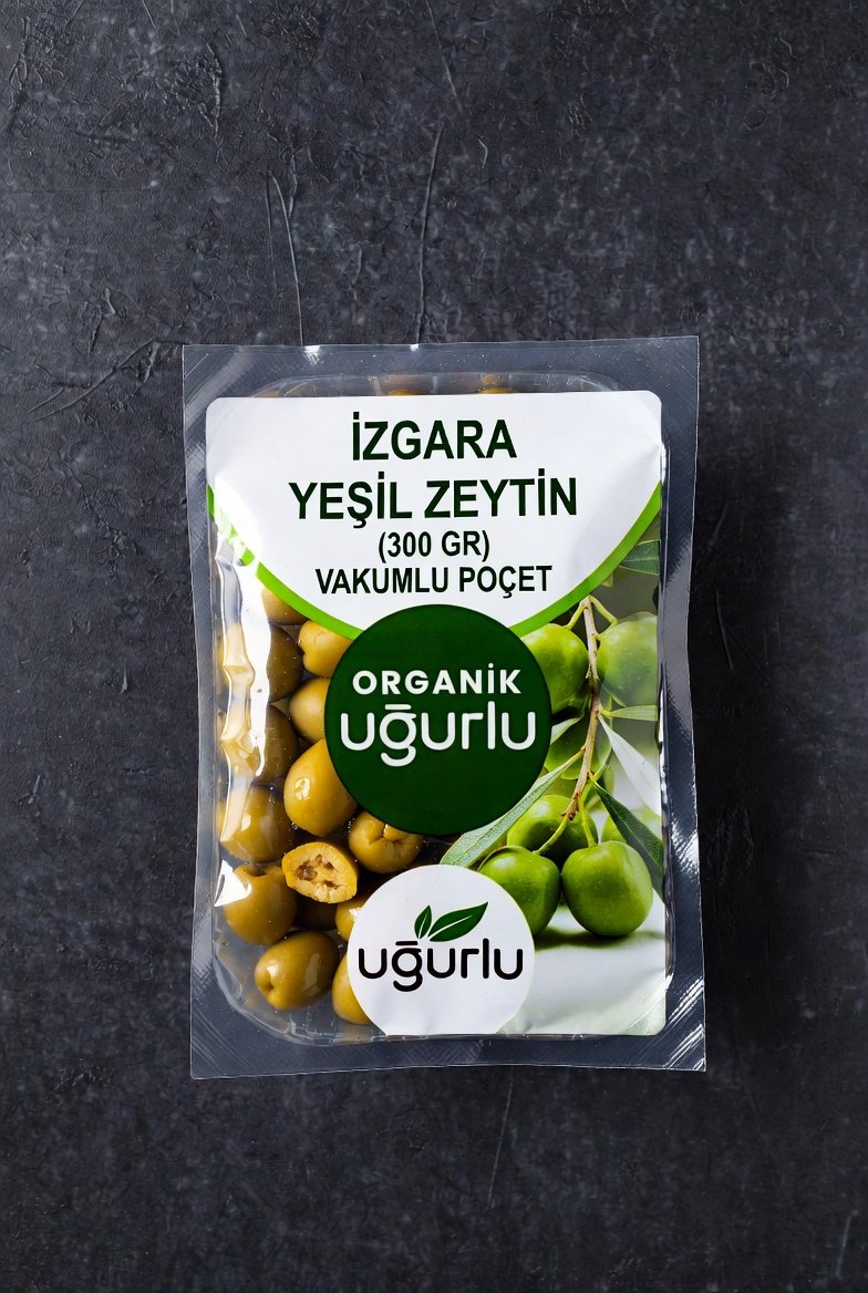 IZGARA YEŞİL ZEYTİN (300 GR) VAKUMLU POŞET - Görsel 2