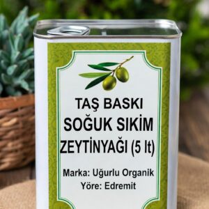 TAŞ BASKI SOĞUK SIKMA ZEYTİNYAĞ (5 LT)