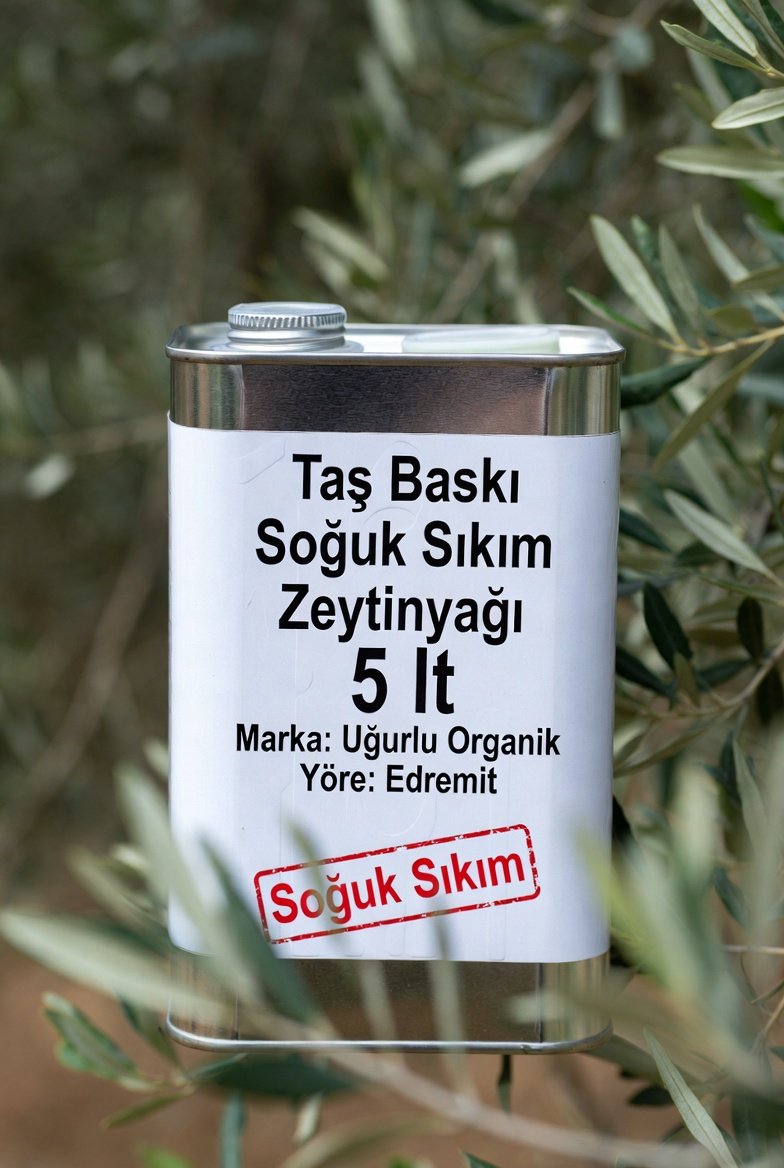 TAŞ BASKI SOĞUK SIKMA ZEYTİNYAĞ (5 LT) - Görsel 2