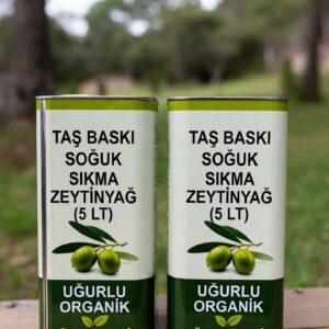 TAŞ BASKI SOĞUK SIKMA ZEYTİNYAĞ (5 LT) 2 Lİ PAKET