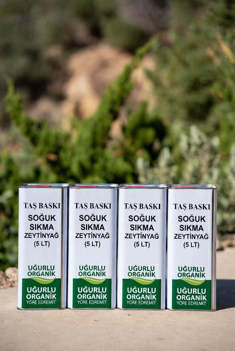 TAŞ BASKI SOĞUK SIKMA ZEYTİNYAĞ (5 LT) 4LÜ PAKET